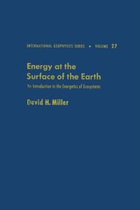 Imagen de portada: Energy at the surface of the earth : an introduction to the energetics of ecosystems: an introduction to the energetics of ecosystems 9780124971509