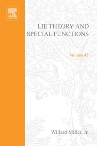 Imagen de portada: Lie theory and special functions 9780124974500