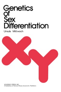 表紙画像: Genetics of Sex Differentiation 9780125010405
