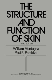 صورة الغلاف: The Structure and Function of Skin 3E 3rd edition 9780125052634