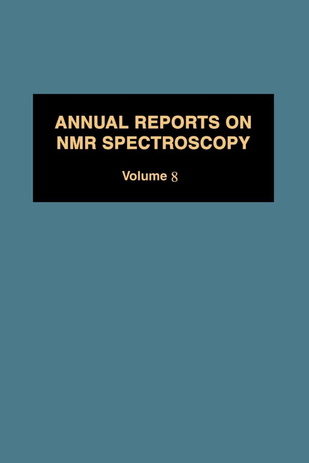 Annual Reports on NMR Spectroscopy APL