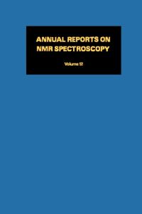 表紙画像: Annual Reports on NMR Spectroscopy: Volume 12 9780125053129