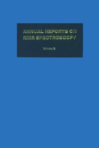 Titelbild: Annual Reports on NMR Spectroscopy: Volume 15 9780125053150