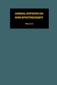表紙画像: Annual Reports on NMR Spectroscopy APL 9780125053228
