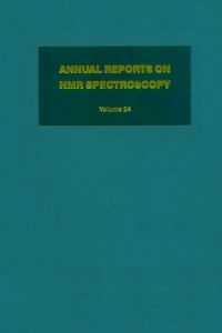Cover image: Annual Reports on NMR Spectroscopy: Volume 24 9780125053242