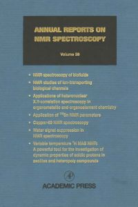 Imagen de portada: Annual Reports on NMR Spectroscopy 9780125053389