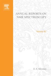 Imagen de portada: Annual Reports on NMR Spectroscopy APL 9780125053471