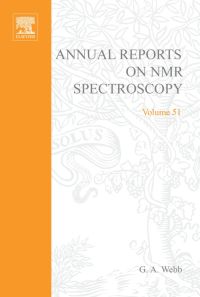 Imagen de portada: Annual Reports on NMR Spectroscopy 9780125054515