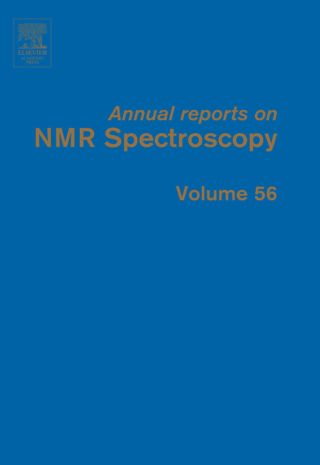 Cover image: Annual Reports on NMR Spectroscopy 9780125054560