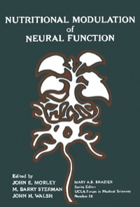 表紙画像: Nutritional Modulation of Neural Function 9780125064552