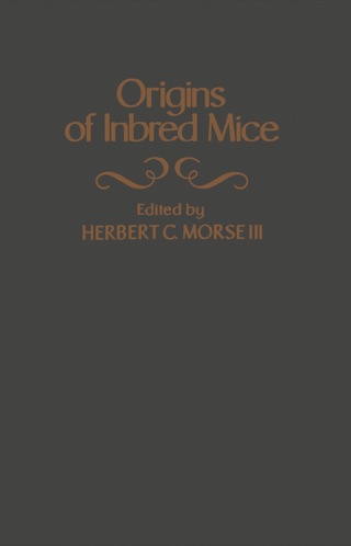 Cover image: Origins of Inbred Mice 1st edition 9780125078504