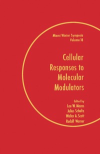 Cover image: Cellular Responses to Molecular Modulators 1st edition 9780125093804