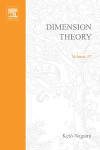 Cover image: Dimension theory 9780125136501