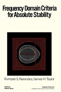 Imagen de portada: Frequency Domain Criteria for Absolute stability 9780125140508