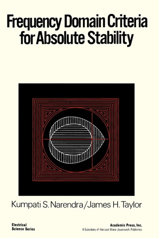 Cover image: Frequency Domain Criteria for Absolute stability 9780125140508