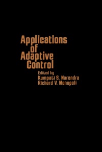 صورة الغلاف: Applications Of Adaptive Control 1st edition 9780125140607