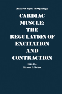 صورة الغلاف: Cardiac Muscle: The Regulation Of Excitation And Contraction 1st edition 9780125143707