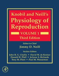 Imagen de portada: Knobil and Neill's Physiology of Reproduction 3rd edition 9780125154000