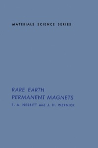 صورة الغلاف: Rare Earth Permanent Magnets 9780125154505