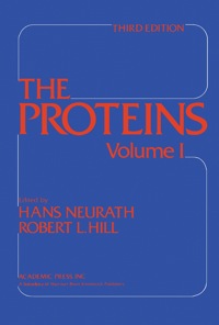 Cover image: The Proteins Pt 1 3rd edition 9780125163019
