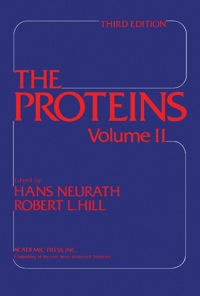 Imagen de portada: The Proteins Pt 3 3rd edition 9780125163026