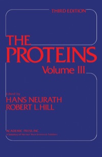 صورة الغلاف: The Proteins Pt 3 3rd edition 9780125163033