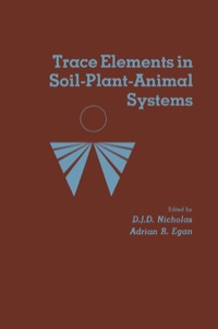 Omslagafbeelding: Trace Elements in Soil-Plant-Animal Systems 1st edition 9780125181501