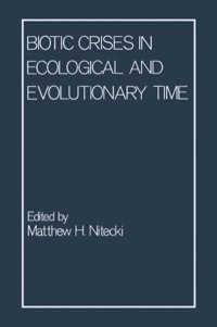 Imagen de portada: Biotic Crises in Ecological and Evolutionary Time 1st edition 9780125196406