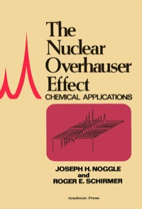 Imagen de portada: The Nuclear Overhauser Effect 1st edition 9780125206501