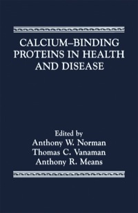 صورة الغلاف: Calcium-Binding Proteins in Health and Disease 9780125210409