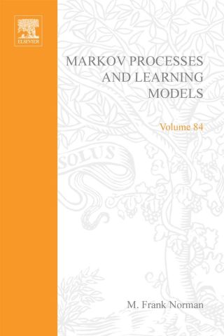 Cover image: Markov processes and learning models 9780125214506