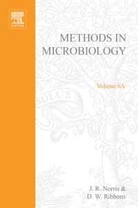 Cover image: METHODS IN MICROBIOLOGY 9780125215060