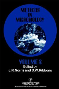 Imagen de portada: METHODS IN MICROBIOLOGY 9780125215084
