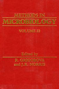 Titelbild: Methods in Microbiology 9780125215220