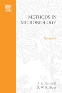 صورة الغلاف: METHODS IN MICROBIOLOGY 9780125215435