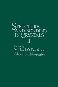 Omslagafbeelding: Structure and Bonding in crystals 1st edition 9780125251020