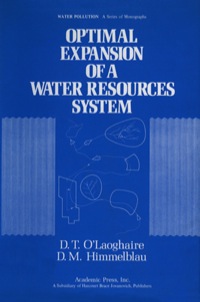 Imagen de portada: Optimal Expansion of a water Resources system 1st edition 9780125254502