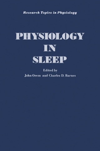 Imagen de portada: Physiology in Sleep 9780125276504