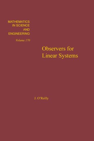 表紙画像: Observers for Linear Systems 9780125277808
