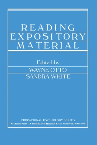 Imagen de portada: Reading Expository Material 1st edition 9780125310505