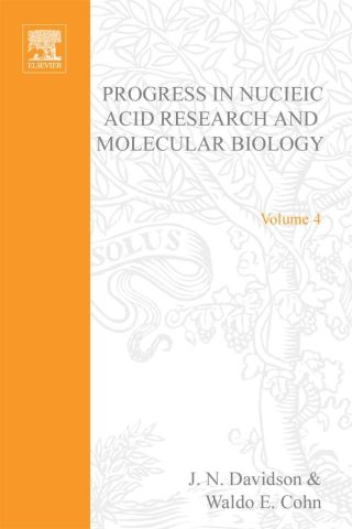 Cover image: PROG NUCLEIC ACID RES&MOLECULAR BIO V4 9780125400046
