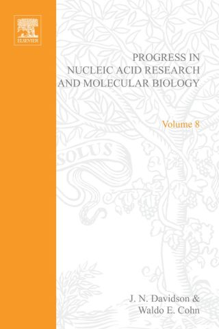 Cover image: PROG NUCLEIC ACID RES&MOLECULAR BIO V8 9780125400084