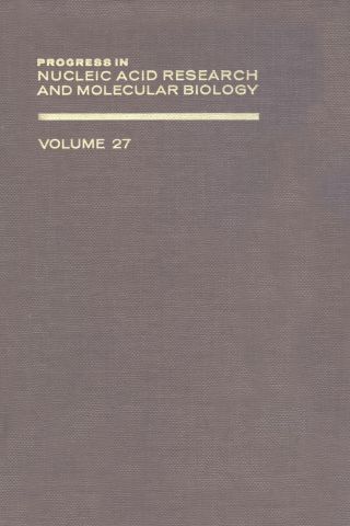 Cover image: PROG NUCLEIC ACID RES&MOLECULAR BIO V27 9780125400275