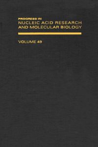 Cover image: Progress in Nucleic Acid Research and Molecular Biology 9780125400497