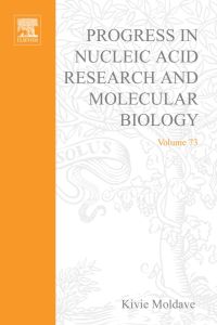 Cover image: Progress in Nucleic Acid Research and Molecular Biology 9780125400732