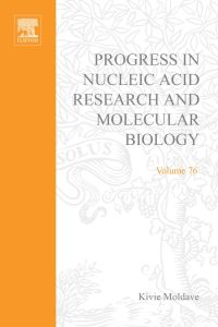 Titelbild: Progress in Nucleic Acid Research and Molecular Biology: Subject Index Volume (40-72) 9780125400763
