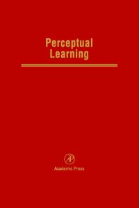 Imagen de portada: Perceptual Learning: Advances in Research and Theory 9780125433365