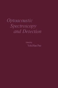 Cover image: Optoacoustic Spectroscopy and Detection 9780125441506