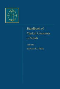 Omslagafbeelding: Handbook of Optical Constants of Solids: Volume 2 9780125444224