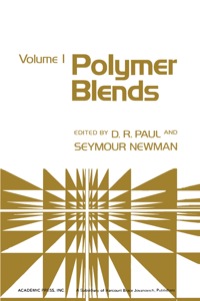 Cover image: POLYMER BLENDS VOLUME 1 1st edition 9780125468015